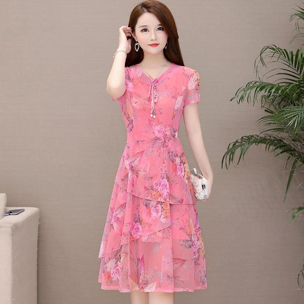 plus size women chiffon elegant floral print lace up loose slim short sleeve a-line pink orange holiday cocktail dresses party, Black
plus size women chiffon elegant floral print lace up loose slim short sleeve a-line pink orange holiday cocktail dresses party, Black