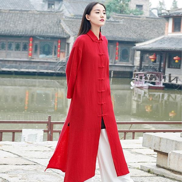 women autumn spring retro cotton linen trench coat outerwear ladies vintage oat overcoat female long kg-188, Tan;black
women autumn spring retro cotton linen trench coat outerwear ladies vintage oat overcoat female long kg-188, Tan;black