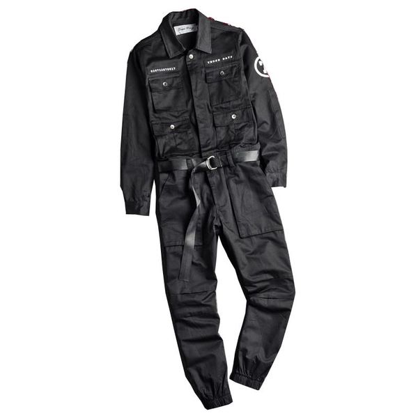 fashion harajuka mens long sleeve cargo overalls pockets hip hop rompers mens jumpsuit casual streetwear male pants clothes, Black
fashion harajuka mens long sleeve cargo overalls pockets hip hop rompers mens jumpsuit casual streetwear male pants clothes, Black