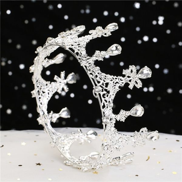 headdress creative princess light flash bride crown atmosphere luxury high end ins2020 super immortal, Silver
headdress creative princess light flash bride crown atmosphere luxury high end ins2020 super immortal, Silver
