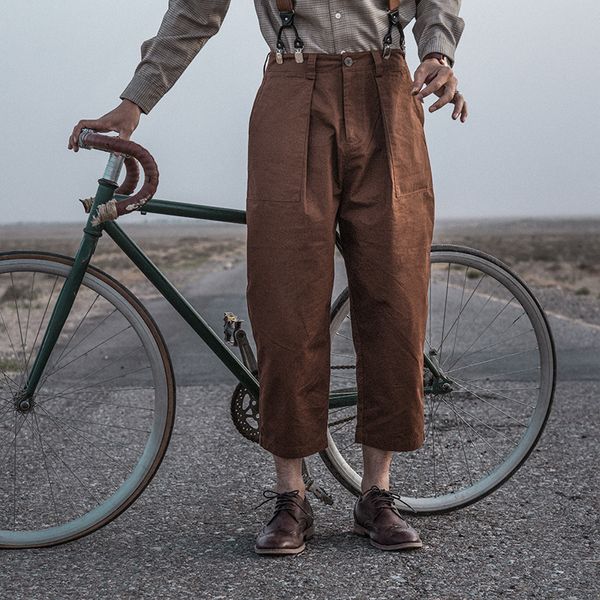 soarin american work wear capris men's amakaji casual loose straight tube wide leg pants brown
soarin american work wear capris men's amakaji casual loose straight tube wide leg pants brown