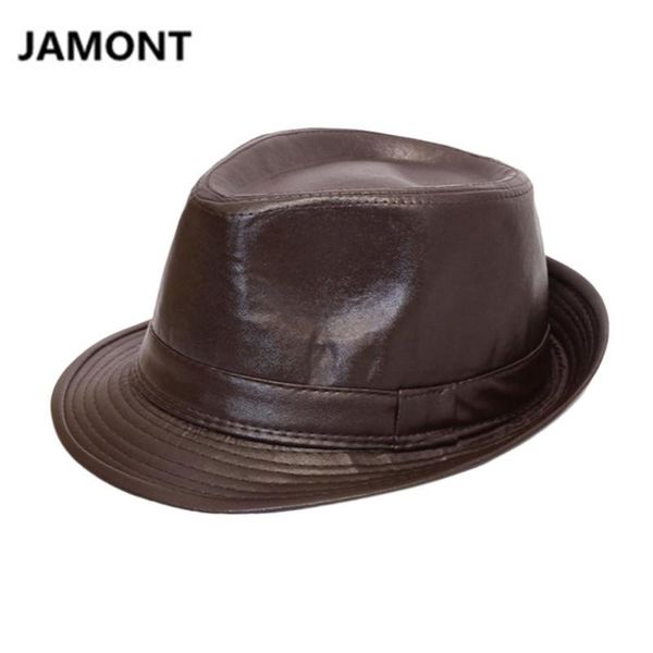 jamont autumn winter men women classic pu leather bowler hats british style panama bowler hat cowboy gentleman casual hats, Blue;gray
jamont autumn winter men women classic pu leather bowler hats british style panama bowler hat cowboy gentleman casual hats, Blue;gray