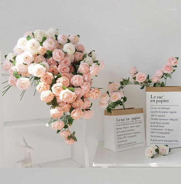 decorative flowers & wreaths 12pcs/lot wholesale rose peony artificial flower branch for wedding road, arch decoration flores silk fake flow
decorative flowers & wreaths 12pcs/lot wholesale rose peony artificial flower branch for wedding road, arch decoration flores silk fake flow