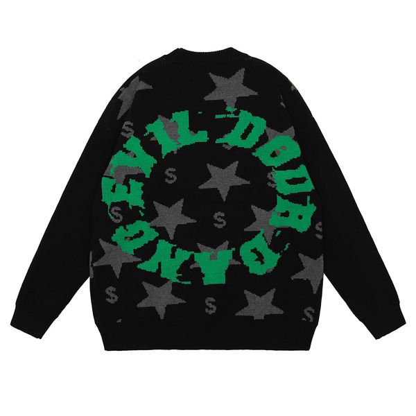 2021 new five-pointed star print knitted men streetwear cotton harajuku jumper sweater oversize winter casual knittwear pullover i6cj, Black;white
2021 new five-pointed star print knitted men streetwear cotton harajuku jumper sweater oversize winter casual knittwear pullover i6cj, Black;white