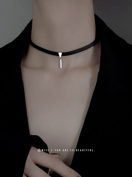 jewelry choker black collar chain neck belt necklace women's fashion net red, Silver
jewelry choker black collar chain neck belt necklace women's fashion net red, Silver