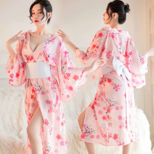 girls underwear uniform allure japane hanfu long printed kimono passion suit, Black;white
girls underwear uniform allure japane hanfu long printed kimono passion suit, Black;white