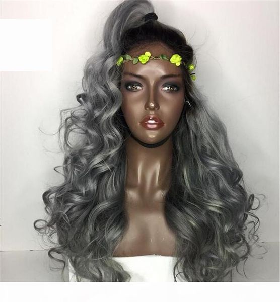 brazilian ombre grey full lace human hair wigs wavy silver gray glueless front lace wig 130% density with bleached knots 1b gray, Black;brown
brazilian ombre grey full lace human hair wigs wavy silver gray glueless front lace wig 130% density with bleached knots 1b gray, Black;brown