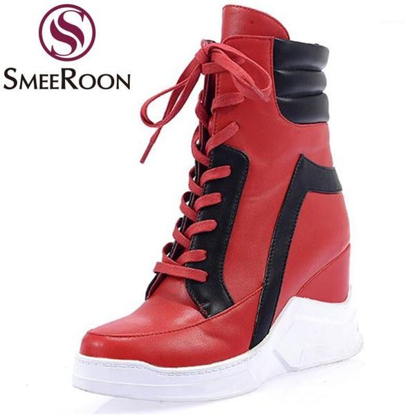 boots smeeroon campus ankle woman height increasing leisure ladies women's shoes round toe lace up modern winter1, Black
boots smeeroon campus ankle woman height increasing leisure ladies women's shoes round toe lace up modern winter1, Black