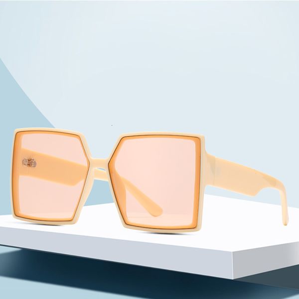 new fashion box sunglasses jelly color women's sunglasses versatile sunglasses trend designer aws, White;black
new fashion box sunglasses jelly color women's sunglasses versatile sunglasses trend designer aws, White;black