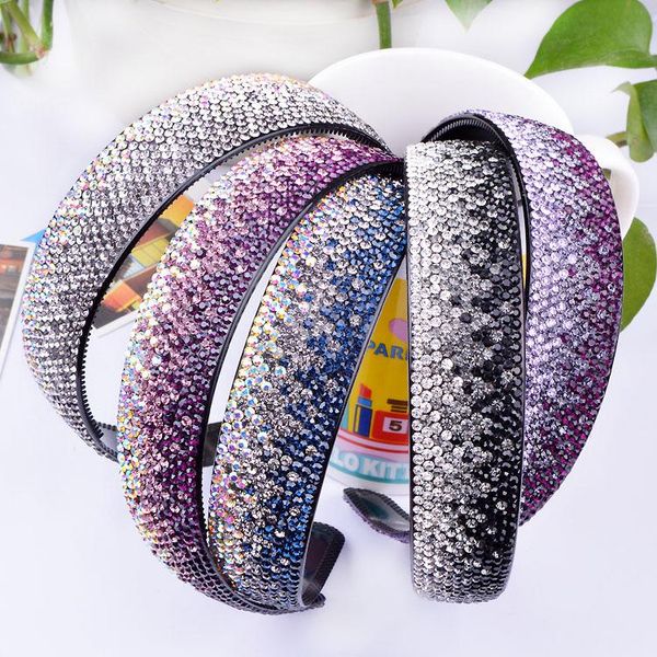 3cm inlaid rhinestone headband full diamond wide side hairpin with toothed headband slip
3cm inlaid rhinestone headband full diamond wide side hairpin with toothed headband slip