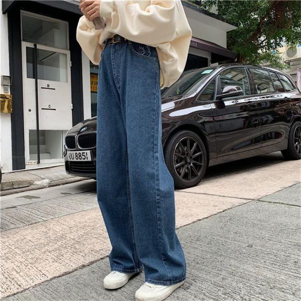 2020 autumn winter vaqueros mujer korean style vintage boyfriend embroidery casual loose high waist ladies blue wide leg jeans
2020 autumn winter vaqueros mujer korean style vintage boyfriend embroidery casual loose high waist ladies blue wide leg jeans