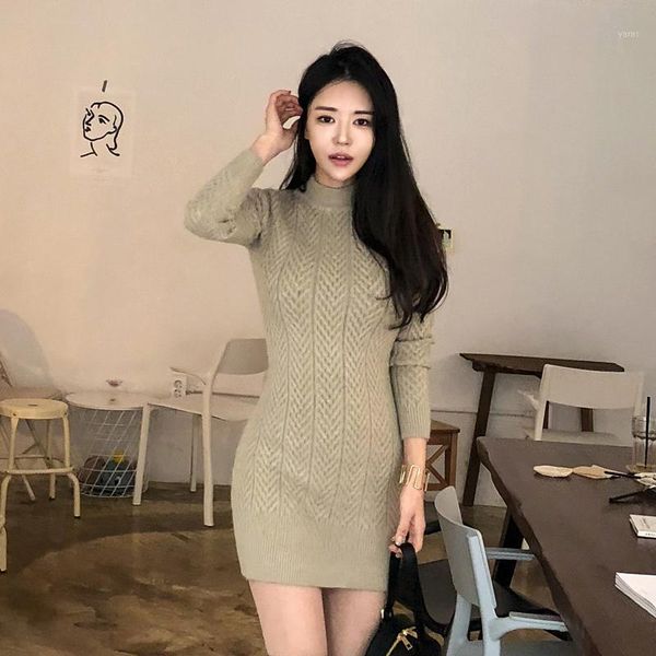 french knitted dress women long sleeve o-neck pencil dresses new slim-fit dress bag hip white sweater w1761, Black;gray
french knitted dress women long sleeve o-neck pencil dresses new slim-fit dress bag hip white sweater w1761, Black;gray