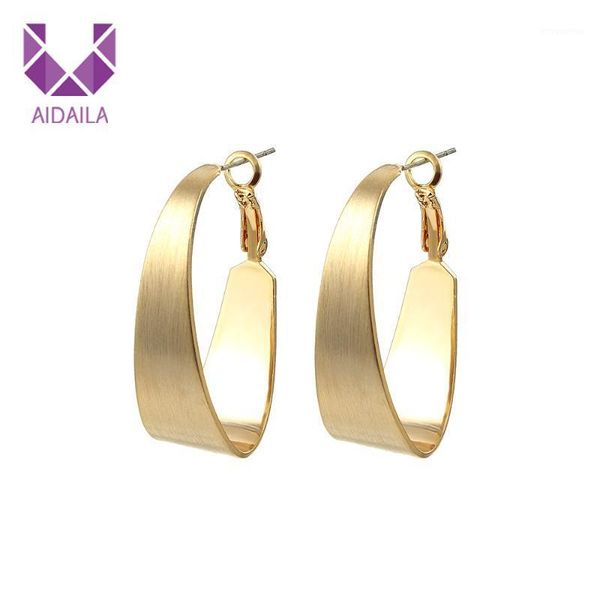 women hoop earrings korean style party jewelry female silver metal large circle earring punk style brincos gift1, Golden
women hoop earrings korean style party jewelry female silver metal large circle earring punk style brincos gift1, Golden