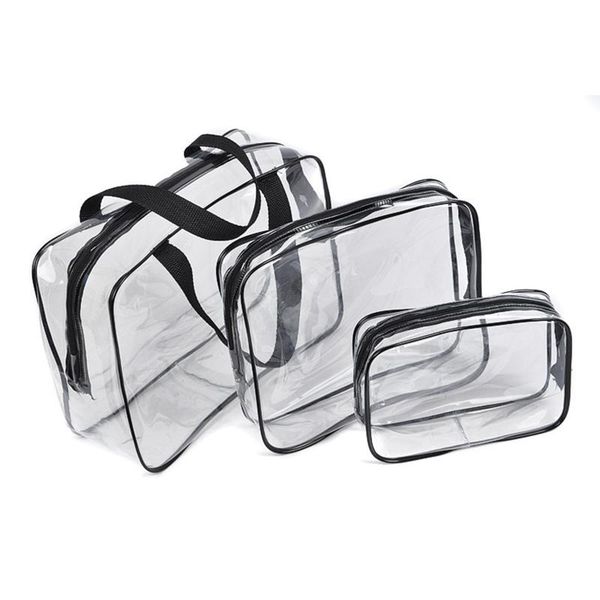 storage bags 3pcs/set clear pvc makeup bag portable travel cosmetic organizer waterproof stationery and toiletries pouch
storage bags 3pcs/set clear pvc makeup bag portable travel cosmetic organizer waterproof stationery and toiletries pouch
