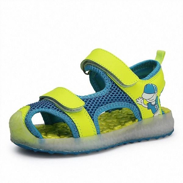 green new 2018 summer children led light sandals usb charging kids led luminous shoes girls boys comfortable beach sandals 26-37 #ch3z
green new 2018 summer children led light sandals usb charging kids led luminous shoes girls boys comfortable beach sandals 26-37 #ch3z