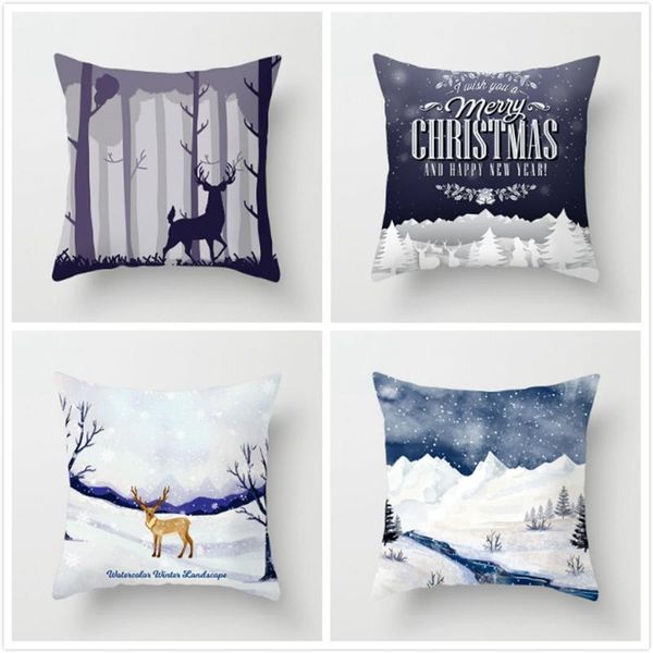 fuwatacch christmas deer cushion cover xmas floral printed throw pillow cover for home sofa chair decorative pillowcases 45*45cm
fuwatacch christmas deer cushion cover xmas floral printed throw pillow cover for home sofa chair decorative pillowcases 45*45cm