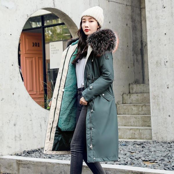 women's down & parkas winter jacket x-long thick slim overcoat plus size wool liner with fur collar hooded solid casual female cold coa, Black
women's down & parkas winter jacket x-long thick slim overcoat plus size wool liner with fur collar hooded solid casual female cold coa, Black