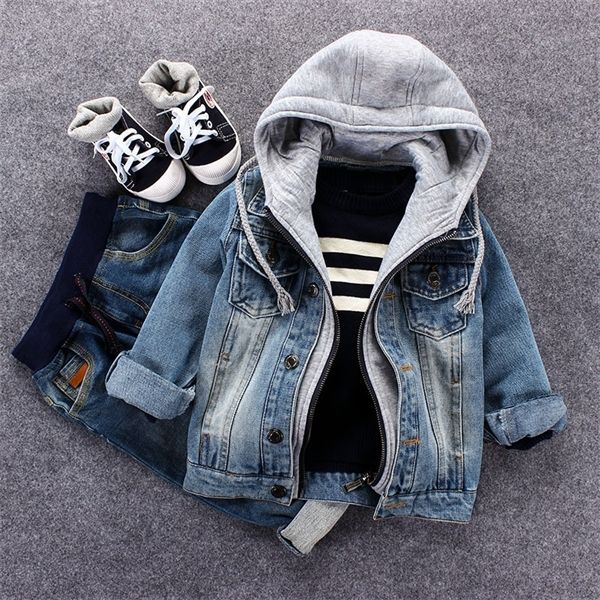 kids denim jacket 2020 jean coat clothes fashion casual boys cardigan children's outdoor cowboy clothing toddler hoodies c1012, Blue;gray
kids denim jacket 2020 jean coat clothes fashion casual boys cardigan children's outdoor cowboy clothing toddler hoodies c1012, Blue;gray