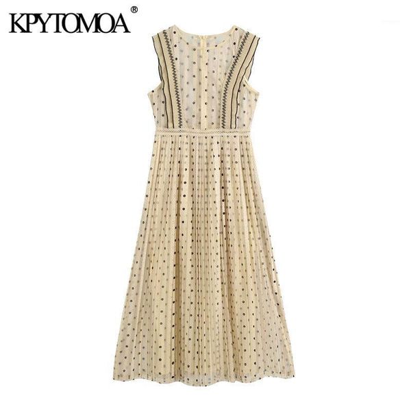 kpytomoa women 2020 chic fashion with lace polka dot pleated midi dress vintage back zipper with lining female dresses vestidos1, Black;gray
kpytomoa women 2020 chic fashion with lace polka dot pleated midi dress vintage back zipper with lining female dresses vestidos1, Black;gray