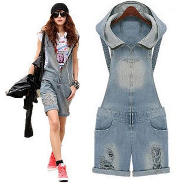 women demin short jumpsuit front zipper fashion women jeans hoodie overall backless shorts jeans jumpsuits with hooded1, Black;white
women demin short jumpsuit front zipper fashion women jeans hoodie overall backless shorts jeans jumpsuits with hooded1, Black;white