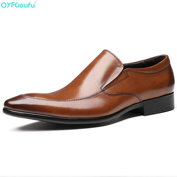 qyfcioufu 2021 office men dress shoes genuine leather italian wedding man casual shoes oxfords slip on man flats, Black
qyfcioufu 2021 office men dress shoes genuine leather italian wedding man casual shoes oxfords slip on man flats, Black