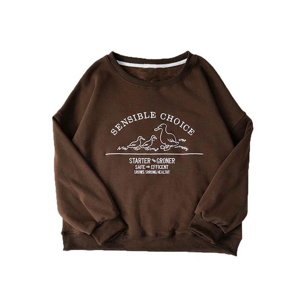 women's casual letter loose and pullover autumn spring sweatshirt 2020 miobl, Black;white
women's casual letter loose and pullover autumn spring sweatshirt 2020 miobl, Black;white
