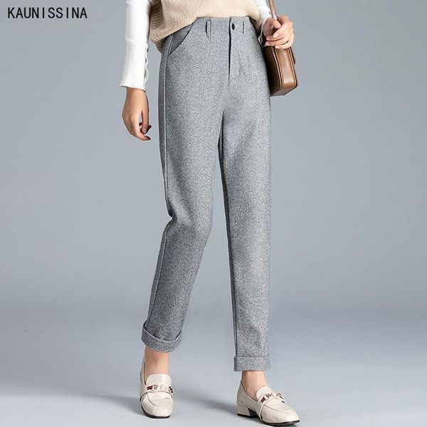 autumn winter women pants elastic high waist harem loose wool trousers chic thicken long pant female long trouser streetwear, Black;white
autumn winter women pants elastic high waist harem loose wool trousers chic thicken long pant female long trouser streetwear, Black;white