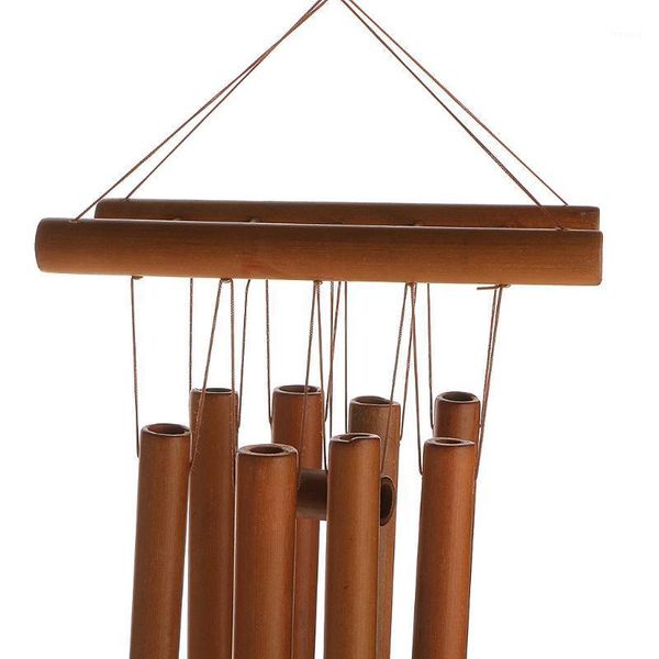 wooden bamboo wind chime windbell for home garden outdoor hanging decorations1 
wooden bamboo wind chime windbell for home garden outdoor hanging decorations1