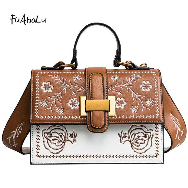 fuahalu fashion embroidery small square package wild handbag wide shoulder strap shoulder messenger bag
fuahalu fashion embroidery small square package wild handbag wide shoulder strap shoulder messenger bag