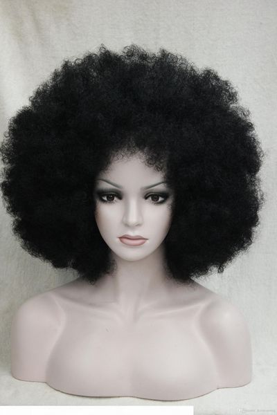 jet black curly afro wig circus clown fancy dress football sport supporter
jet black curly afro wig circus clown fancy dress football sport supporter