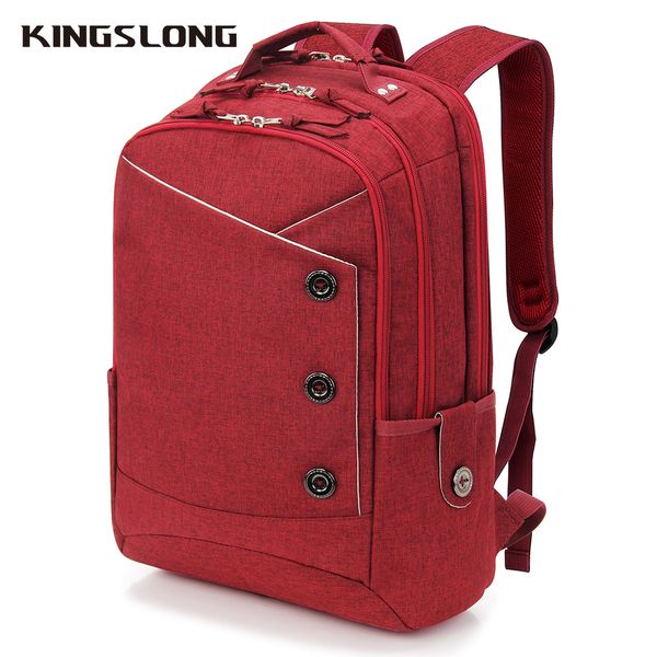 kingslong lapbackpack for women 15.6 inch for travel work waterproof business stylish backpack women's school bags brand red c1008
kingslong lapbackpack for women 15.6 inch for travel work waterproof business stylish backpack women's school bags brand red c1008