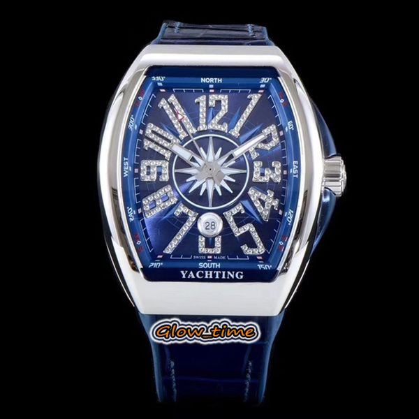 super version yachting v45 sc dt yachting og diamond blue dial miyota 8215 automatic mens watch silver steel case leather designer watches, Slivery;brown
super version yachting v45 sc dt yachting og diamond blue dial miyota 8215 automatic mens watch silver steel case leather designer watches, Slivery;brown
