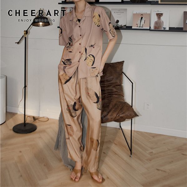 cheerart ukiyoe hannya print khaki pants women summer trousers loose fashion straight leg pants bottoms womens nude trousers 1017, Black;white
cheerart ukiyoe hannya print khaki pants women summer trousers loose fashion straight leg pants bottoms womens nude trousers 1017, Black;white