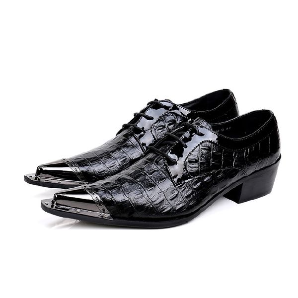 2020 mens high leap shoes genuine leather crocodile oxfords foot toe pointy mocassin from the qiae, Black
2020 mens high leap shoes genuine leather crocodile oxfords foot toe pointy mocassin from the qiae, Black
