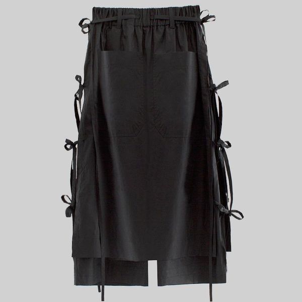 nine-point pants deconstructed tassel double layer fluttering wide loose design casual pants craig green men, Black
nine-point pants deconstructed tassel double layer fluttering wide loose design casual pants craig green men, Black
