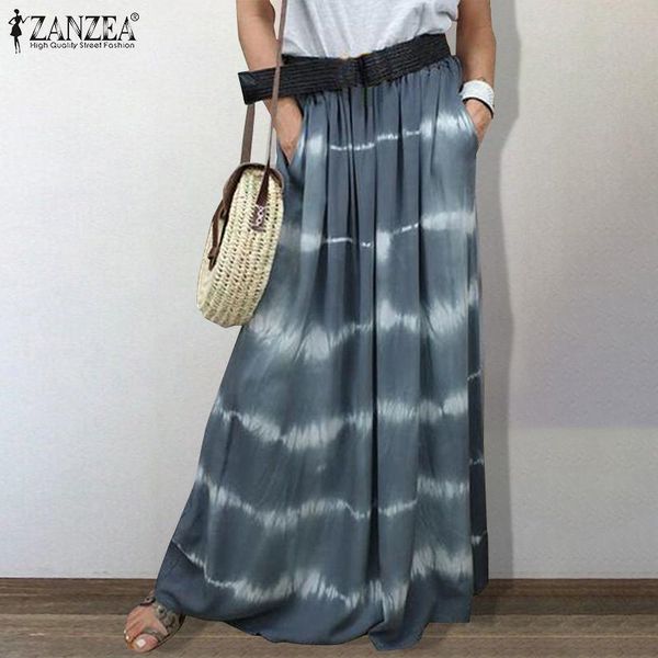 skirts zanzea women's bohemian printed 2021 summer elastic waist faldas saia vintage striped long maxi skirt casual femme jupe, Black
skirts zanzea women's bohemian printed 2021 summer elastic waist faldas saia vintage striped long maxi skirt casual femme jupe, Black
