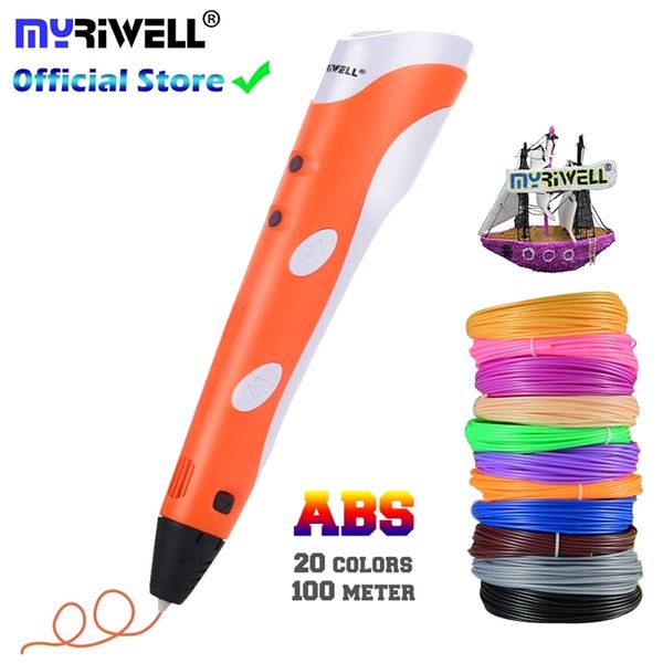 3d pen model 3 d printer drawing magic printing pens with 100m plastic abs filament school supplies for kid birthday gifts y200428
3d pen model 3 d printer drawing magic printing pens with 100m plastic abs filament school supplies for kid birthday gifts y200428