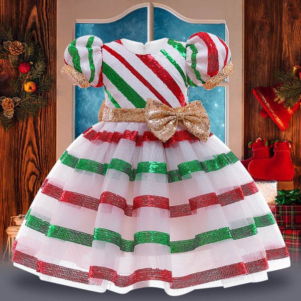 2020 new christmas girls dresses sequin bowknot girls dress stripe party kids dress princess formal dresses girl dress ball gown b2872, Red;yellow
2020 new christmas girls dresses sequin bowknot girls dress stripe party kids dress princess formal dresses girl dress ball gown b2872, Red;yellow