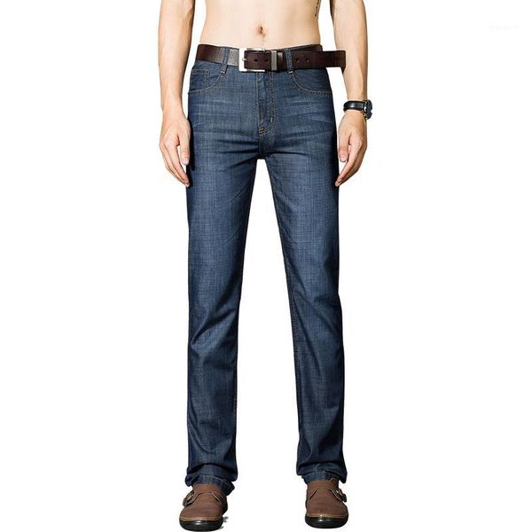 men's jeans daishu cotton men dark blue denim trousers soft mens pants summer jean fashion large big size 40 42 441
men's jeans daishu cotton men dark blue denim trousers soft mens pants summer jean fashion large big size 40 42 441