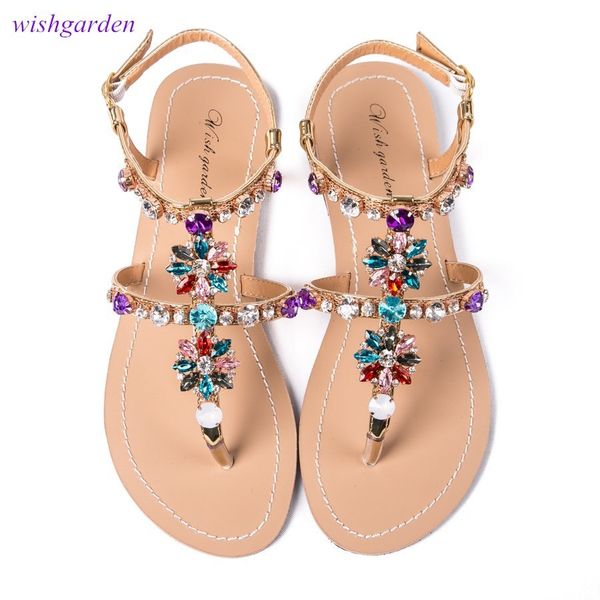 20 new women's summer diamond thong sandals beach shining crystal flip flops shoes casual female boho t-strap slipper plus size t200226, Black
20 new women's summer diamond thong sandals beach shining crystal flip flops shoes casual female boho t-strap slipper plus size t200226, Black