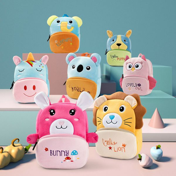 2020 new kindergarten soft plush 3d schoolbag cute animal boys girls toddler children baby lovely backpack kid cartoon mini bag y0125
2020 new kindergarten soft plush 3d schoolbag cute animal boys girls toddler children baby lovely backpack kid cartoon mini bag y0125