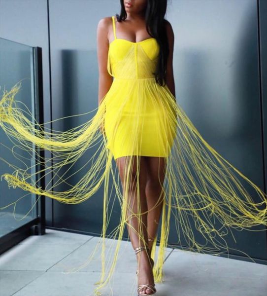 new fashion yellow black tassel rayon long bandage dress celebrity evening party dress drop shipping, Black;gray
new fashion yellow black tassel rayon long bandage dress celebrity evening party dress drop shipping, Black;gray