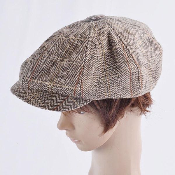 джентльмен восьмиугольной cap мужчина tweed tweed шерсть восьмиклинок плед плоского мужской hat берет, Blue;gray
джентльмен восьмиугольной cap мужчина tweed tweed шерсть восьмиклинок плед плоского мужской hat берет, Blue;gray