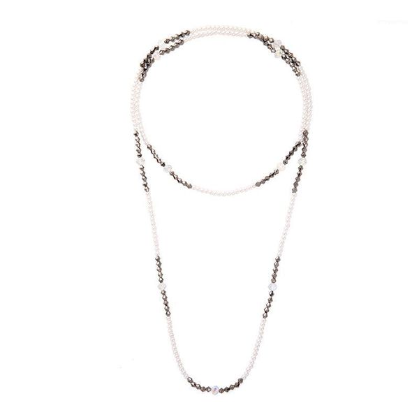 imitation pearl jewelry beaded long necklace fashion bohemian jewelry women stackable strand necklace accessories1, Silver
imitation pearl jewelry beaded long necklace fashion bohemian jewelry women stackable strand necklace accessories1, Silver