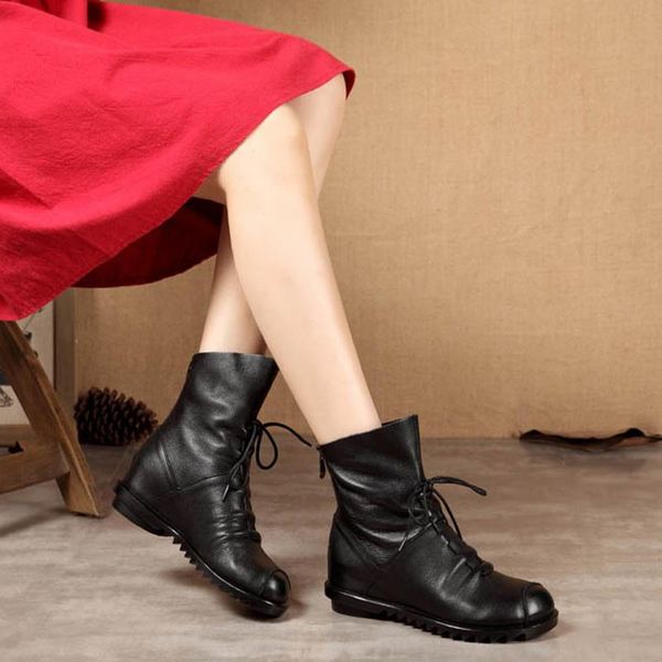 autumn winater new fashion woman boots genuine leather platform elegant black boot comfortable female shoes
autumn winater new fashion woman boots genuine leather platform elegant black boot comfortable female shoes
