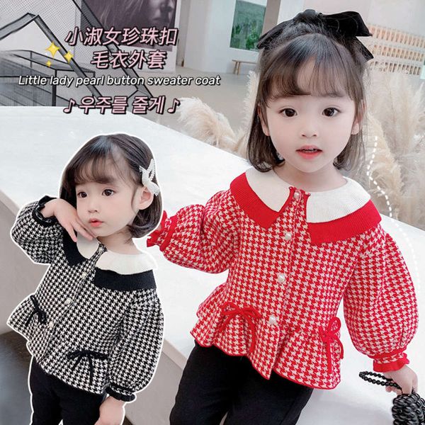 zhili clothing little fragrance coat 2020 children's sweater girls' foreign sle knitted cardigan fashion, Blue
zhili clothing little fragrance coat 2020 children's sweater girls' foreign sle knitted cardigan fashion, Blue