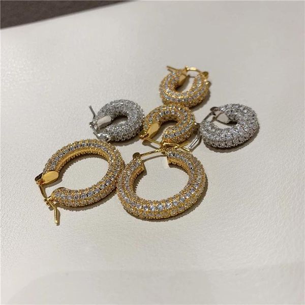 2021 trend jewelry large small silver gold chunky hoops women earring with zircon huggie silver 925 sterling accessory wife gift, Golden;silver
2021 trend jewelry large small silver gold chunky hoops women earring with zircon huggie silver 925 sterling accessory wife gift, Golden;silver