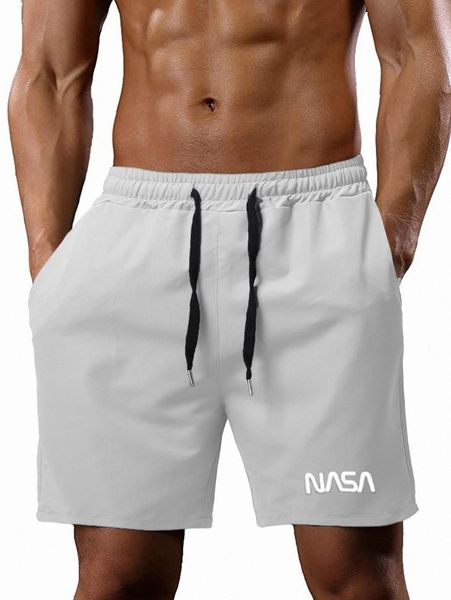 men letter graphic drawstring shorts i3h5#, Black
men letter graphic drawstring shorts i3h5#, Black