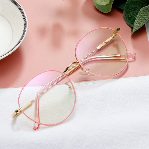 1985 fashionable gold wire thin rimed glasses frame for female students designer jjkd, White;black
1985 fashionable gold wire thin rimed glasses frame for female students designer jjkd, White;black