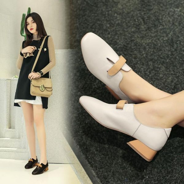 ins women pumps natural leather shoes plus size soft leather thick heel square toe women shoes simple and versatile1, Black
ins women pumps natural leather shoes plus size soft leather thick heel square toe women shoes simple and versatile1, Black